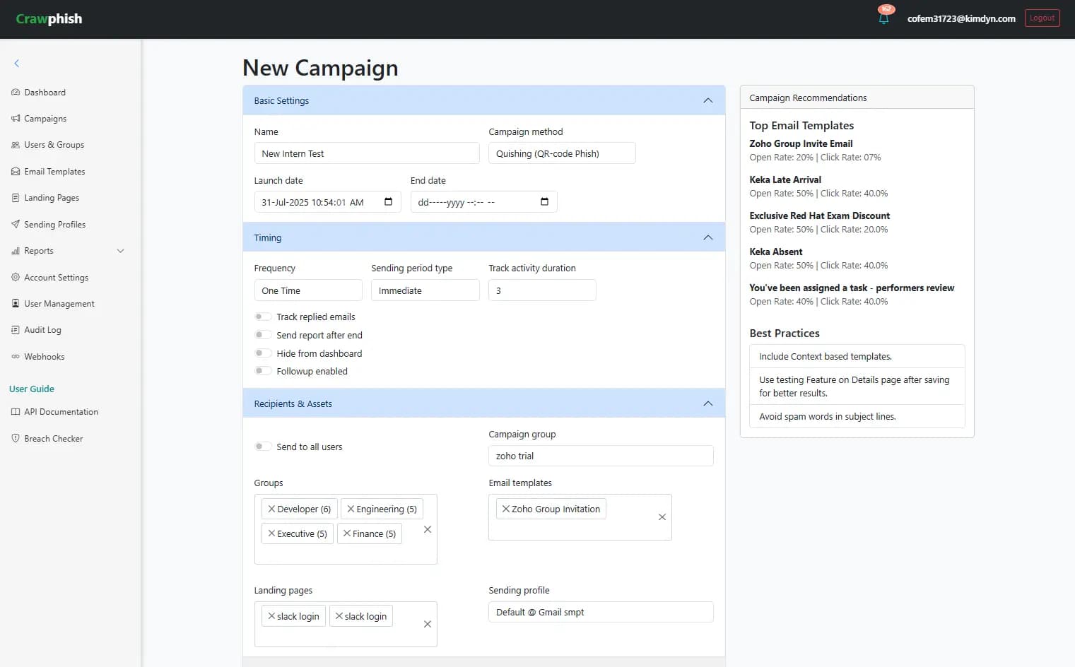 Campaign Core Feature