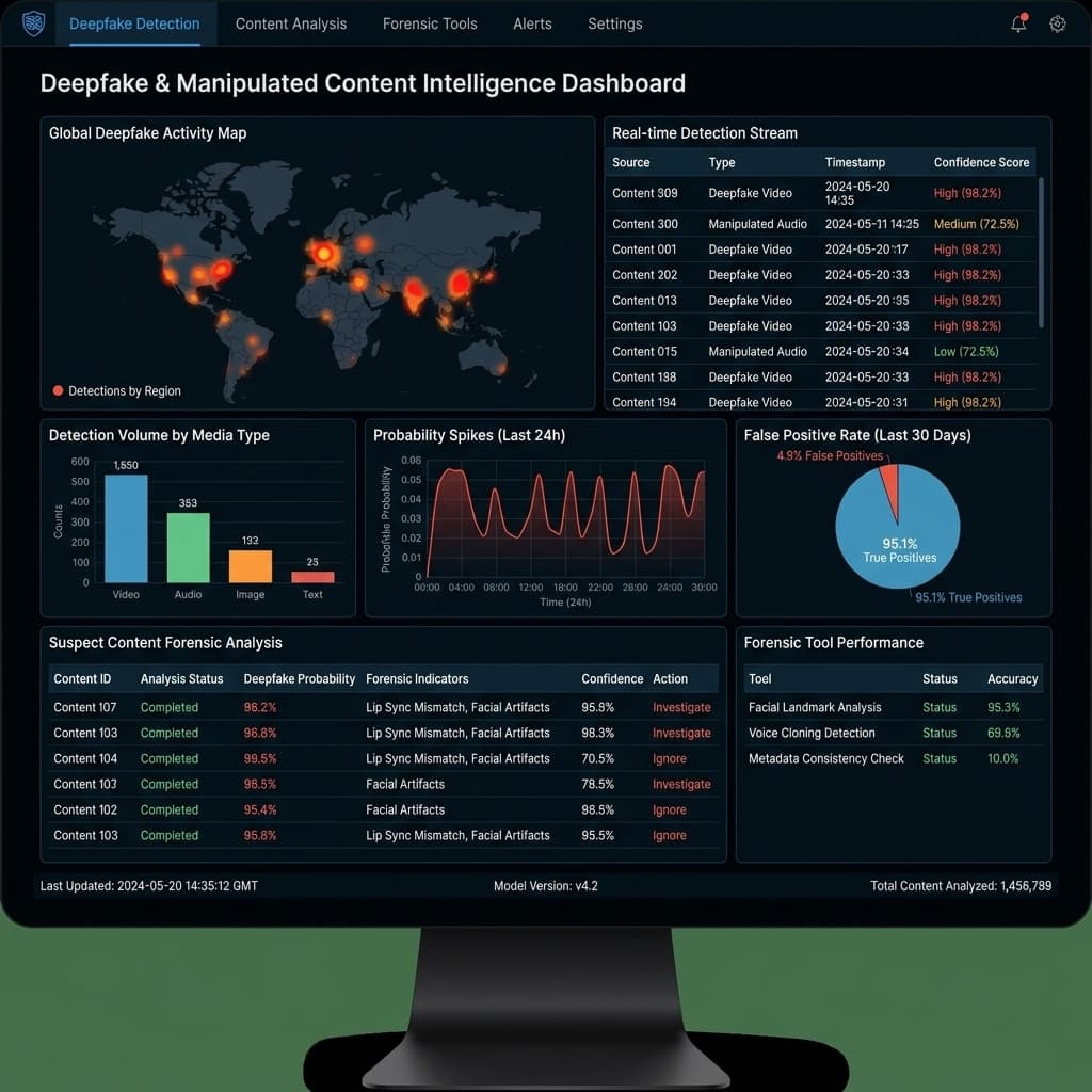2. Deepfake & Synthetic Media Detection