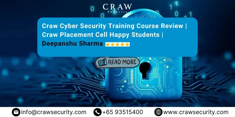 Craw Cyber Security Training Course Review By Deepanshu Sharma
